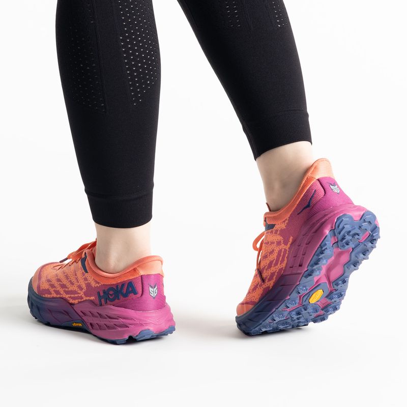 Damen Laufschuhe HOKA Speedgoat 5 orange 1123158-FFCM 4