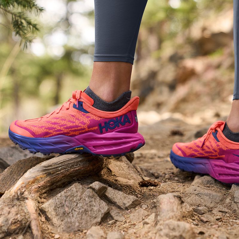 Damen Laufschuhe HOKA Speedgoat 5 orange 1123158-FFCM 12