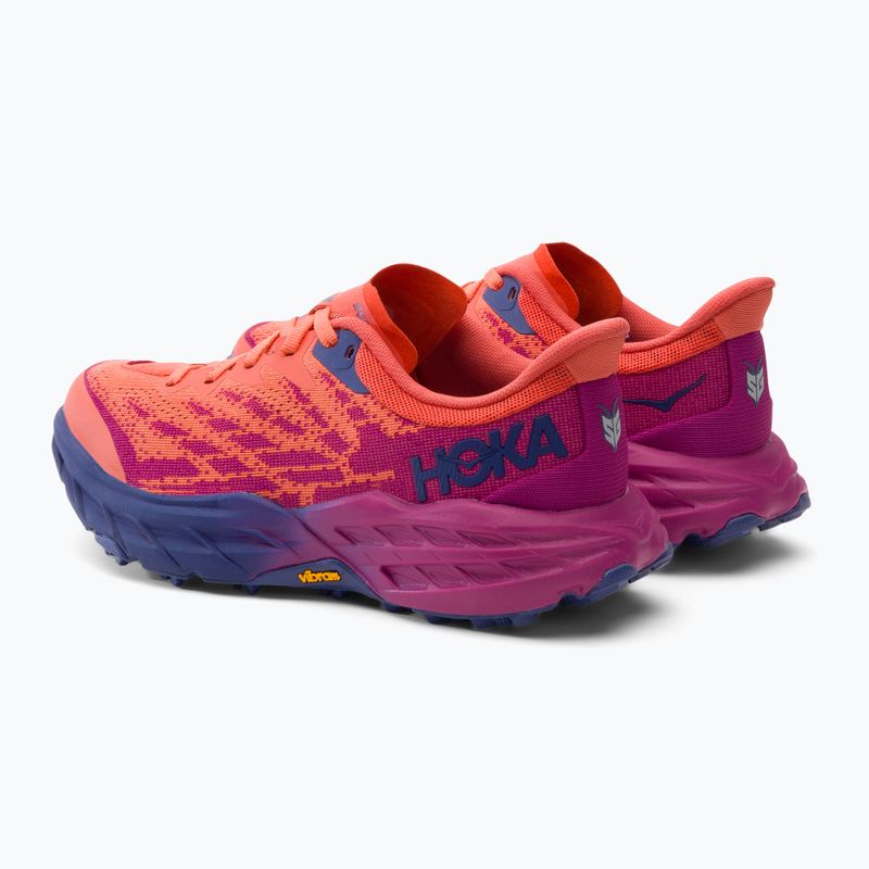 Damen Laufschuhe HOKA Speedgoat 5 Wide Festival fuchsia/camellia 4