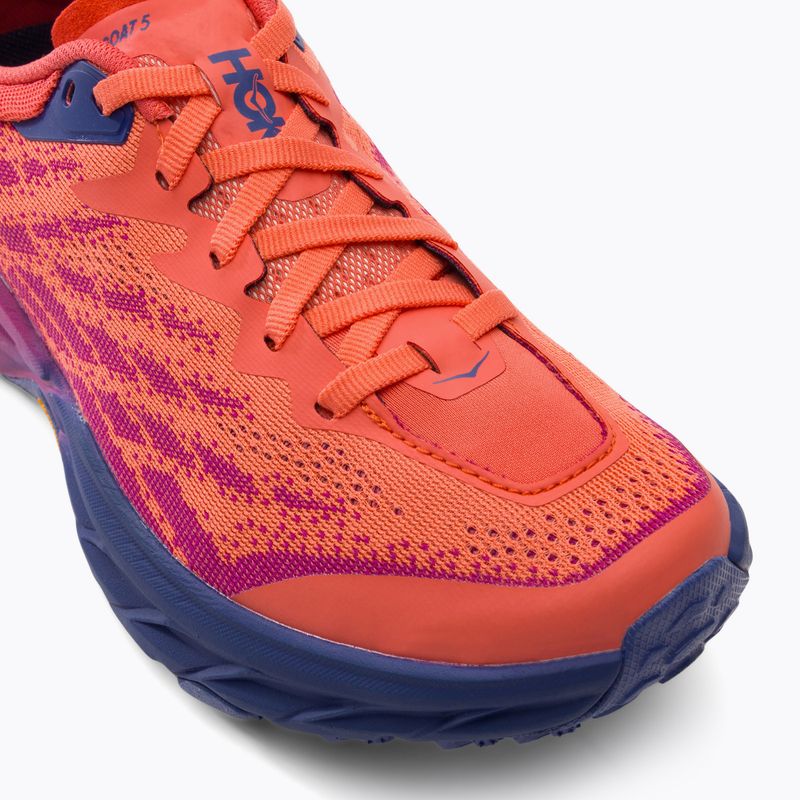 Damen Laufschuhe HOKA Speedgoat 5 Wide Festival fuchsia/camellia 8