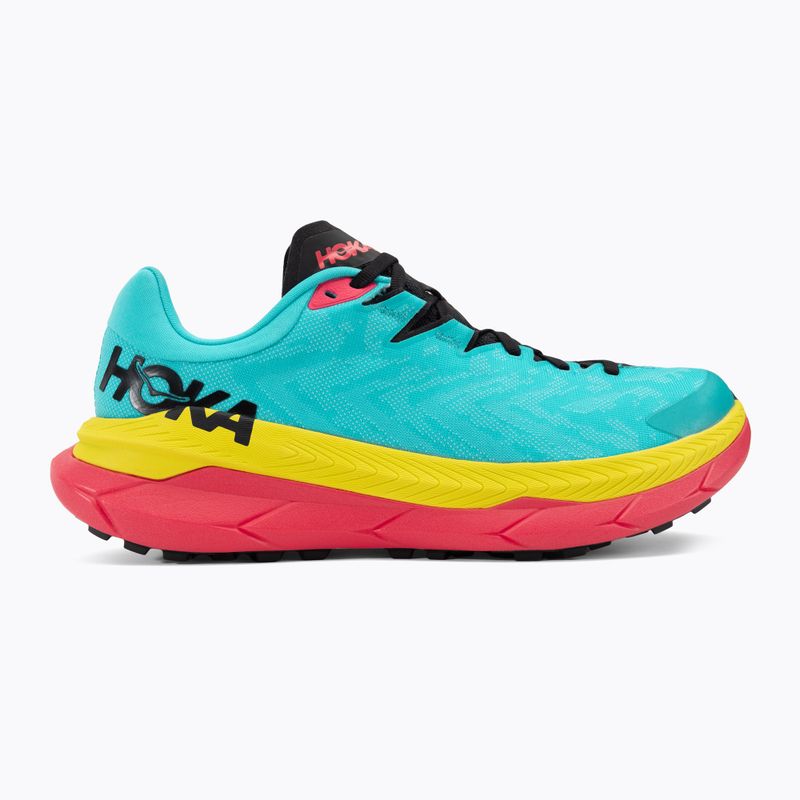 HOKA Tecton X Herren Laufschuhe scuba blau/diva rosa 2