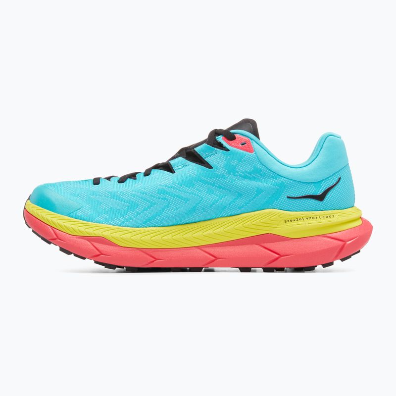 HOKA Tecton X Herren Laufschuhe scuba blau/diva rosa 8