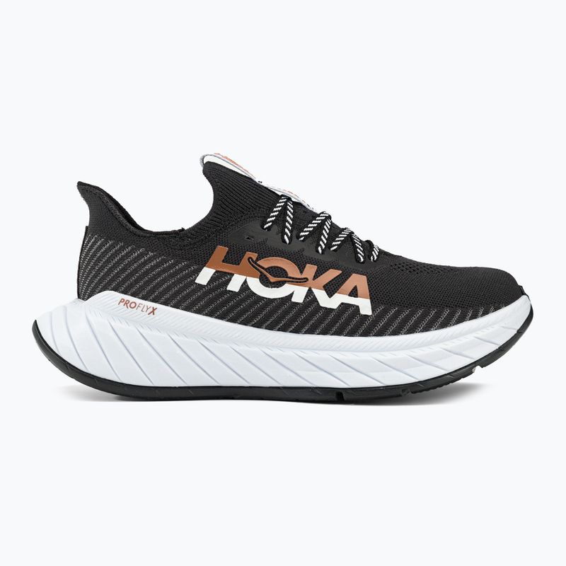 HOKA Herren Laufschuhe Carbon X 3 schwarz und weiß 1123192-BWHT 2