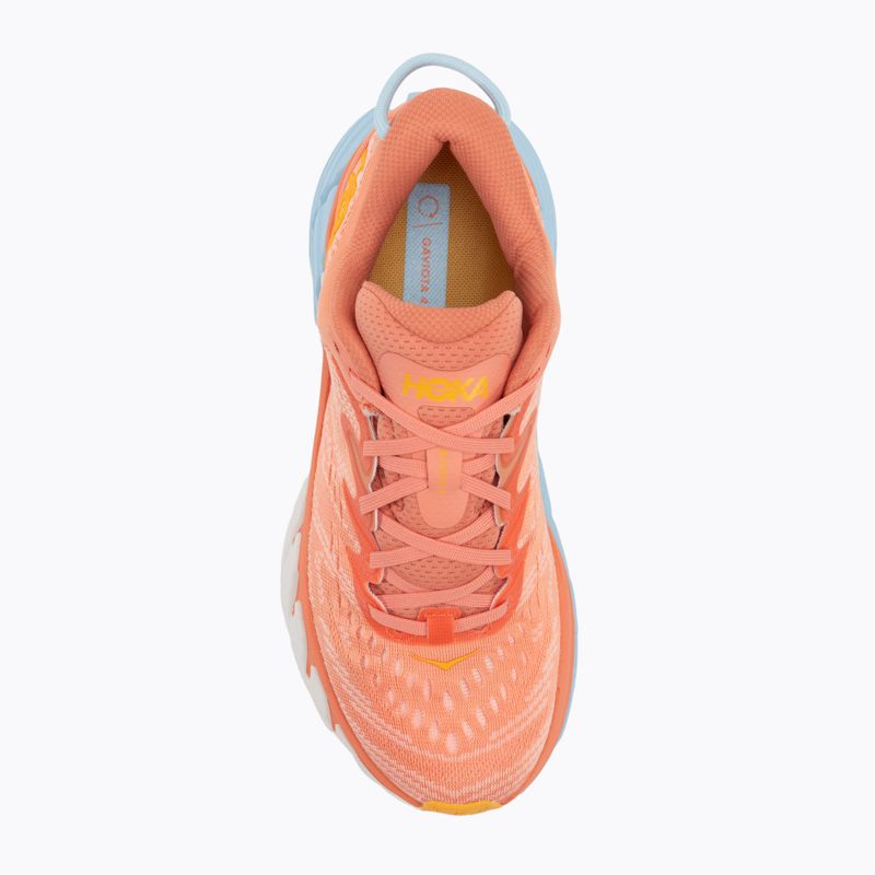 Damen Laufschuhe HOKA Gaviota 4 shell koralle/pfirsich parfait 6