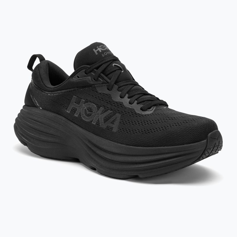 Herren Laufschuhe HOKA Bondi 8 schwarz/schwarz