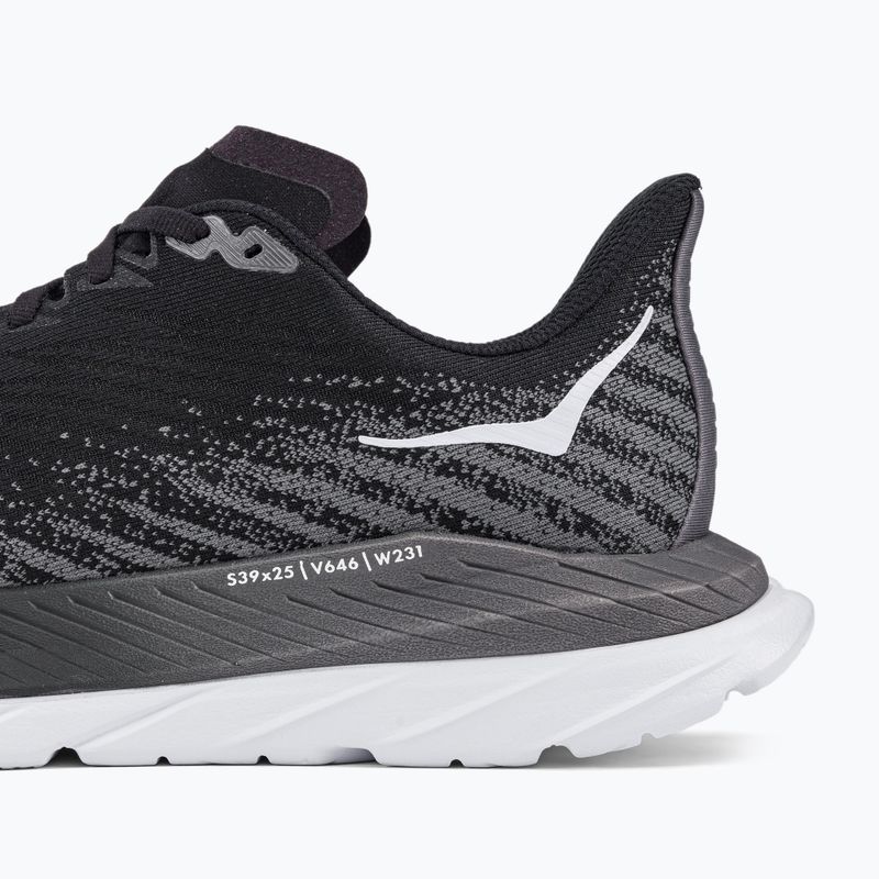 HOKA Mach 5 Herren Laufschuhe schwarz 1127893-BCSTL 9