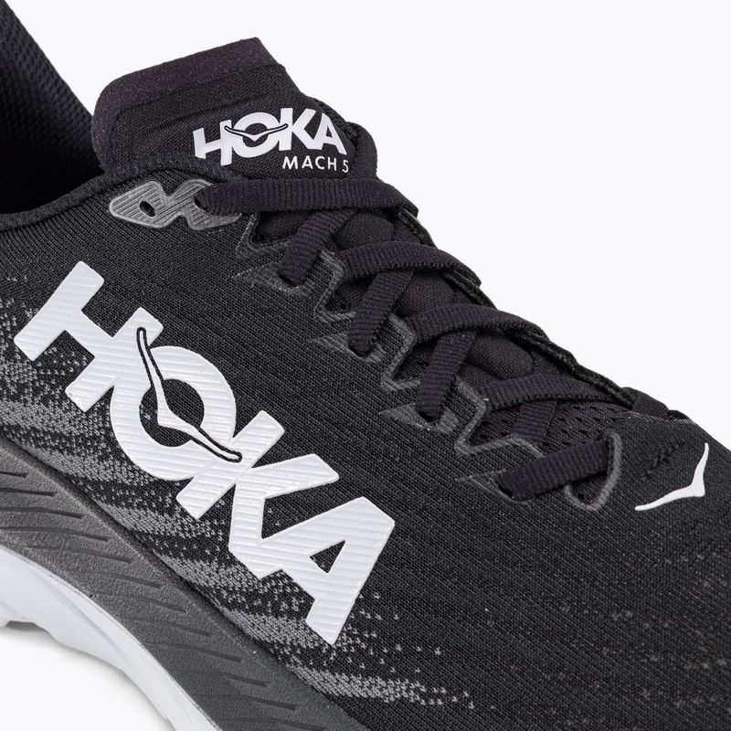 HOKA Mach 5 Herren Laufschuhe schwarz 1127893-BCSTL 10