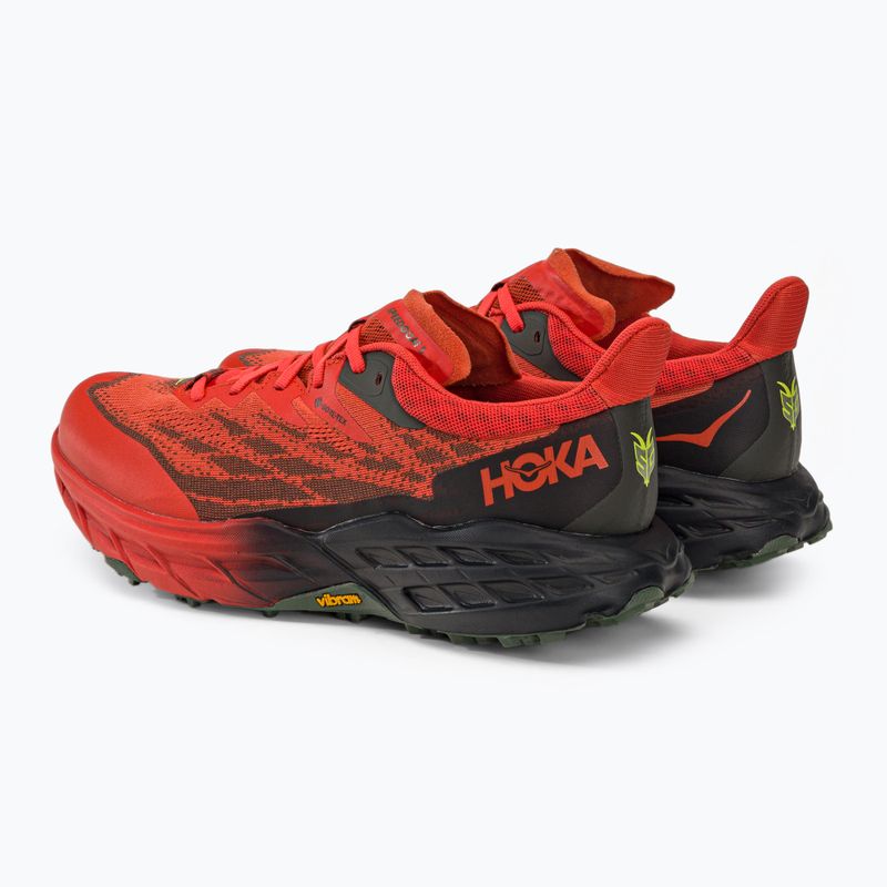 Herren Laufschuhe HOKA Speedgoat 5 GTX rot 1127912-FTHY 3