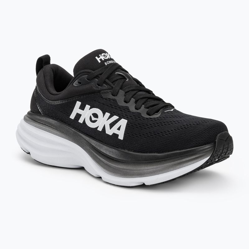 Damen Laufschuhe HOKA Bondi 8 schwarz/weiss