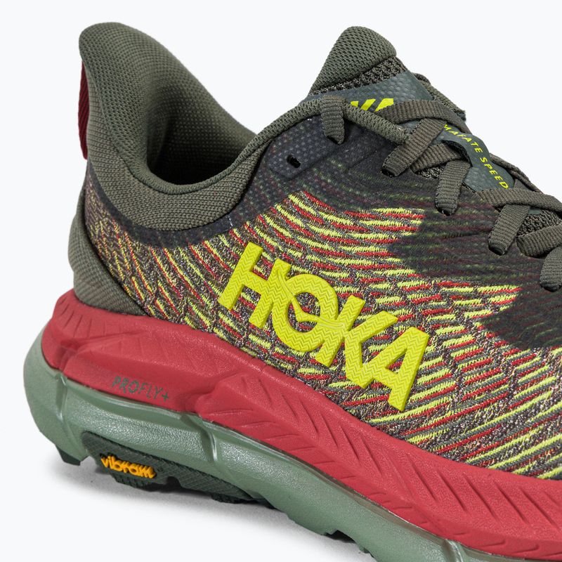 HOKA Herren Laufschuhe Mafate Speed 4 grün 1129930-TFST 9