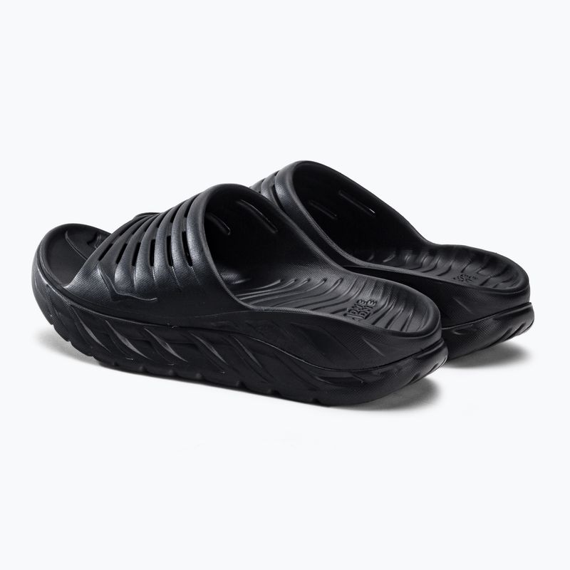 HOKA Ora Recovery Pantoletten schwarz 1134527-BLK 3