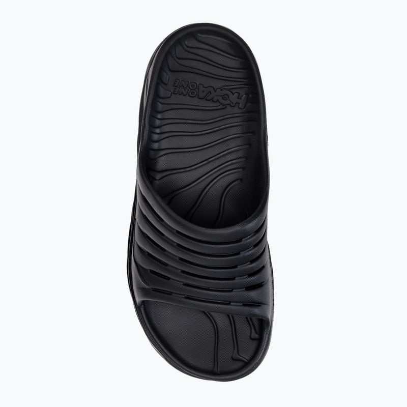 HOKA Ora Recovery Pantoletten schwarz 1134527-BLK 6