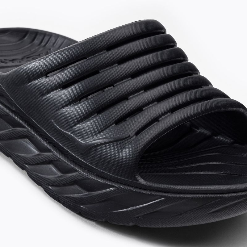 HOKA Ora Recovery Pantoletten schwarz 1134527-BLK 7
