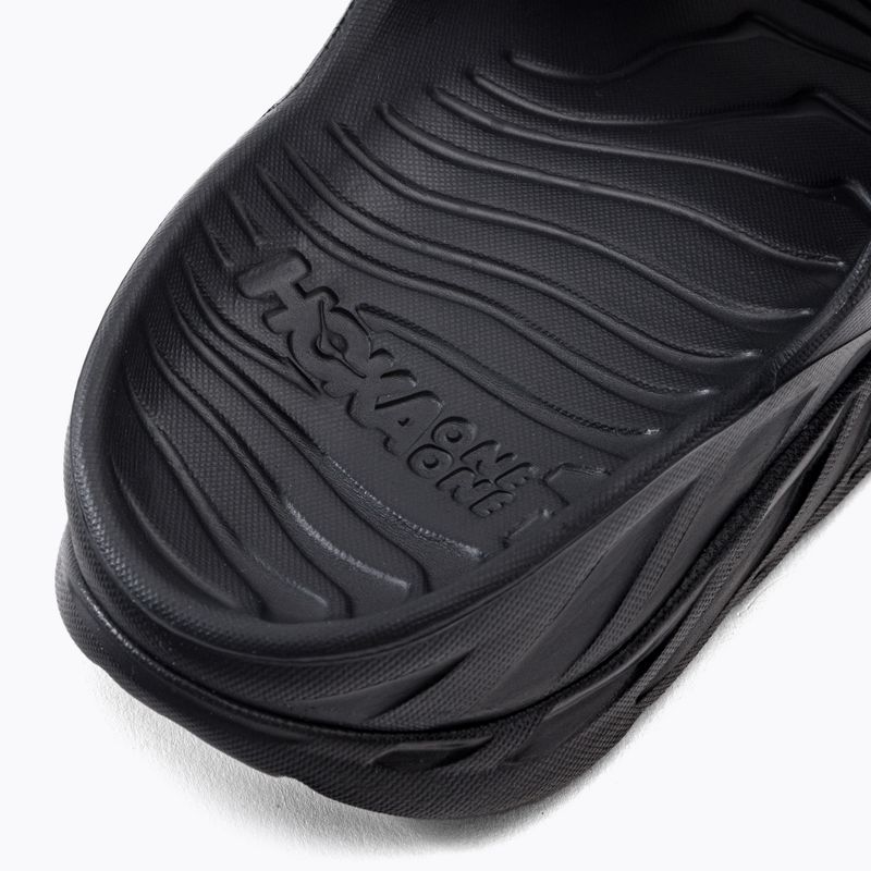 HOKA Ora Recovery Pantoletten schwarz 1134527-BLK 8