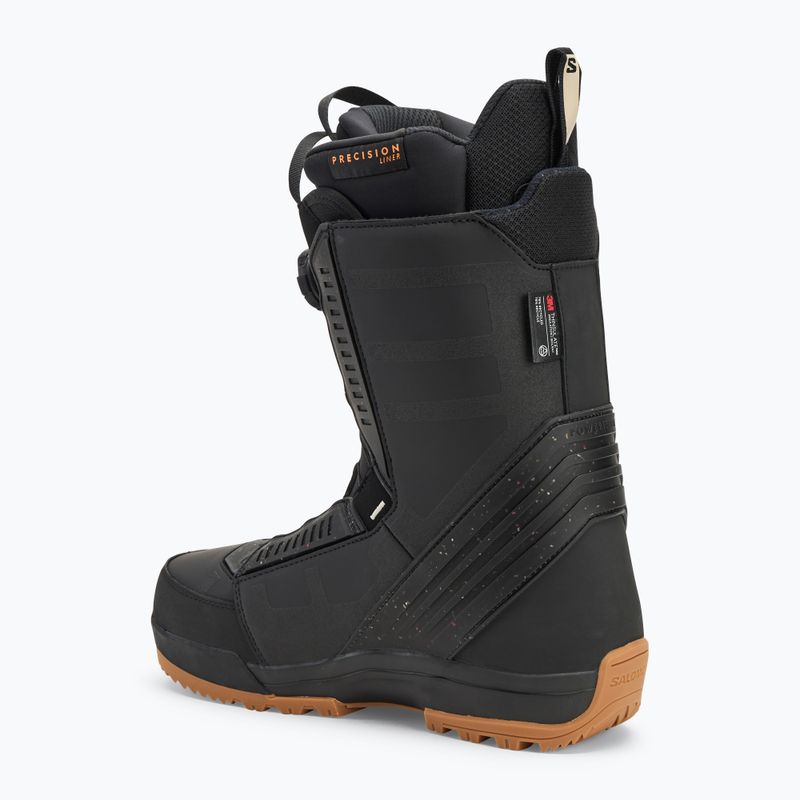 Snowboardschuhe Herren Salomon Malamute Dual Boa black 2