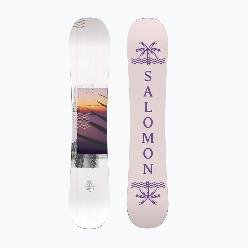 Snowboard Damen Salomon Lotus weiß L47186 7