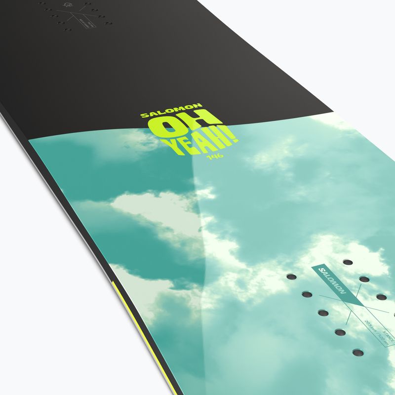 Snowboard Damen Salomon Oh Yeah schwarz-grün L47313 9