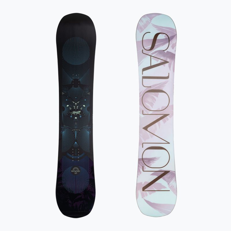 Snowboard Damen Salomon Wonder schwarz L47326