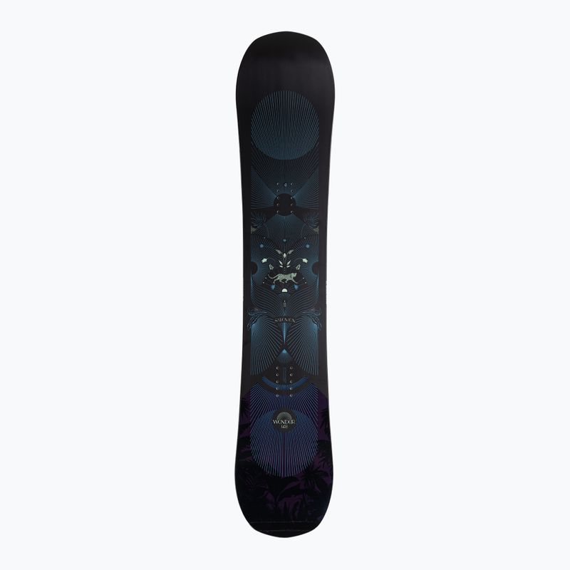 Snowboard Damen Salomon Wonder schwarz L47326 3