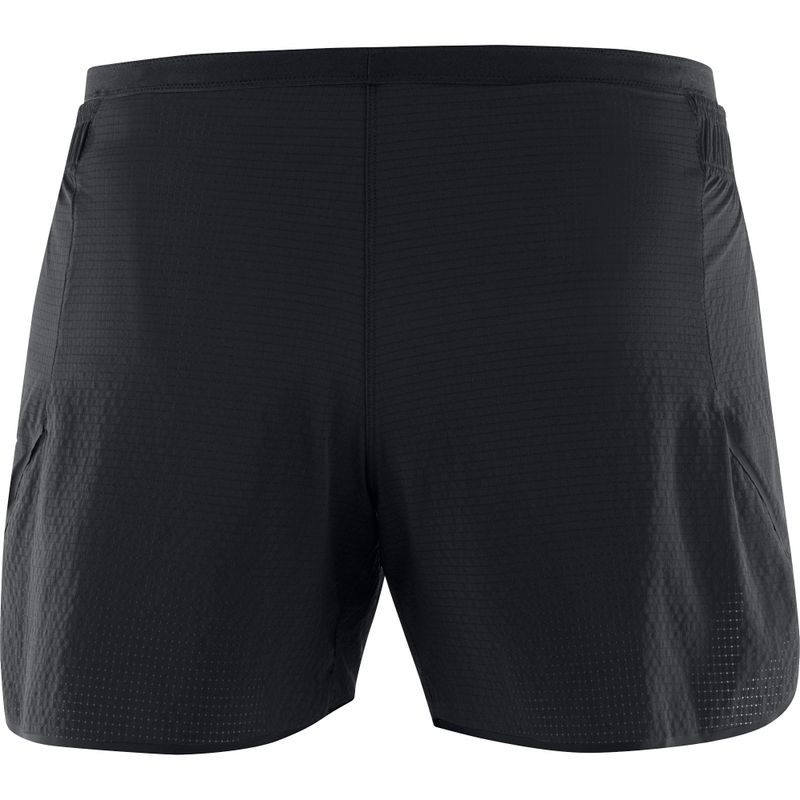 Laufshorts Damen Salomon Sense Aero 5'' deep black / peris 6