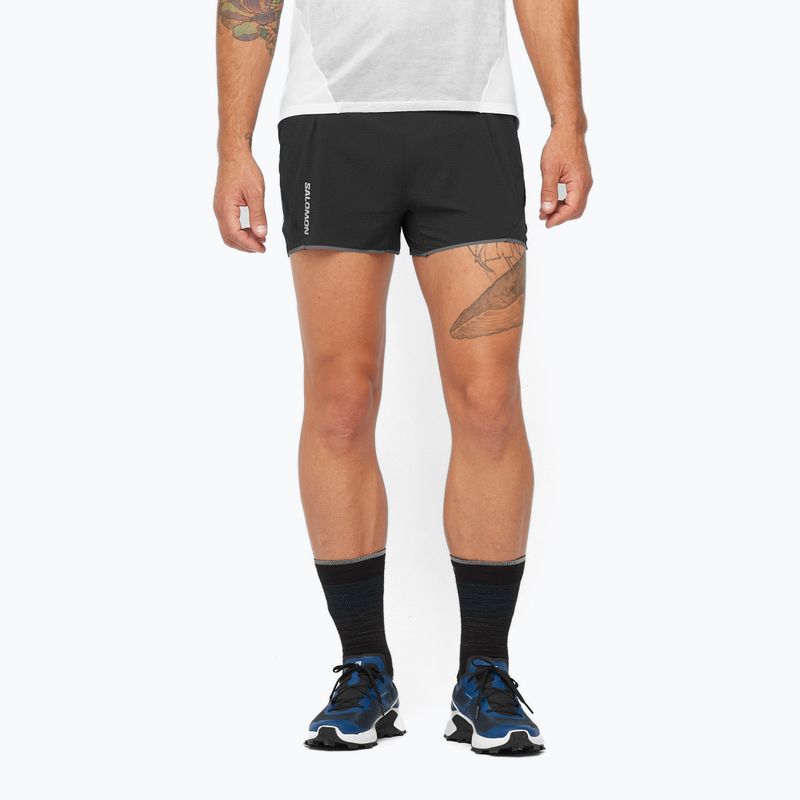 Laufshorts Herren Salomon Sense Aero 3" deep black