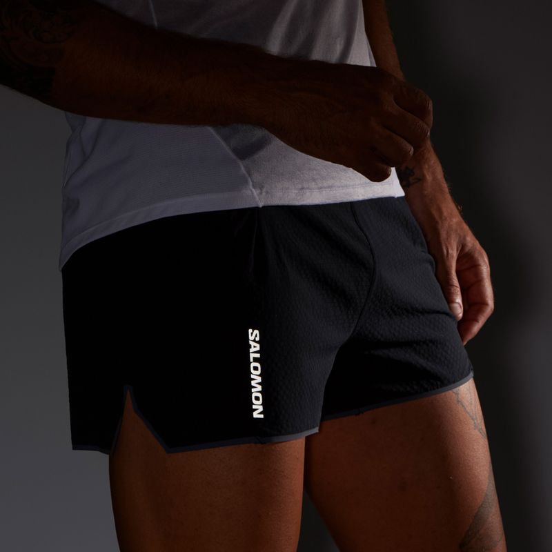 Laufshorts Herren Salomon Sense Aero 3" deep black 6