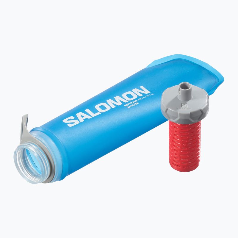 Salomon SoftFlask XA Filter 490ml/16oz klar blau 2