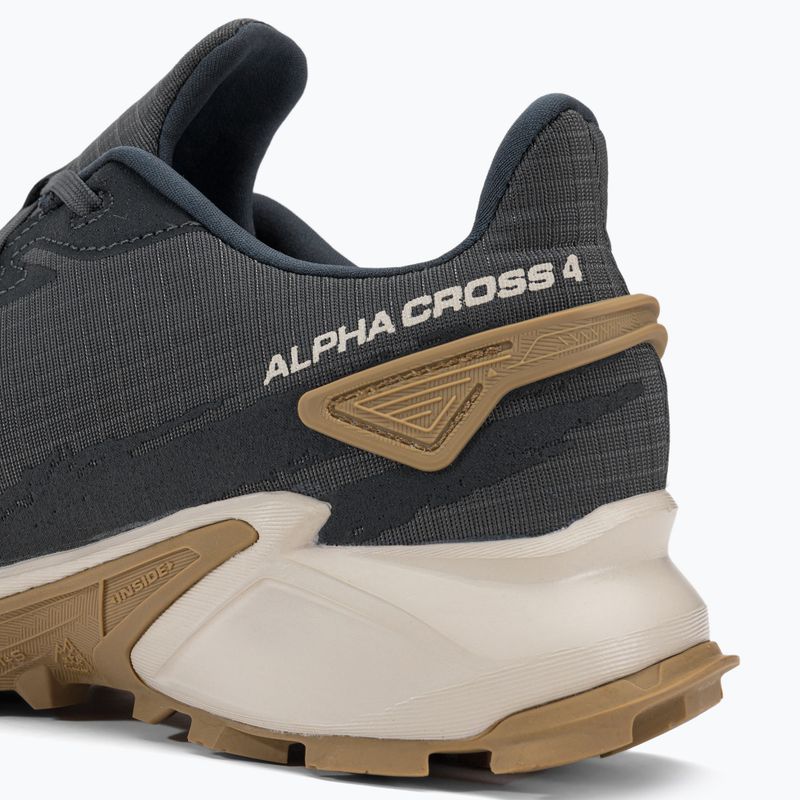 Salomon Alphacross 4 grau Herren Trail Schuhe L41724100 10