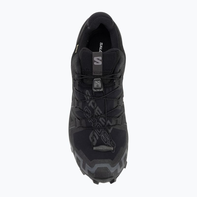 Laufschuhe Damen Salomon Speedcross 6 GTX black/black/phan 10