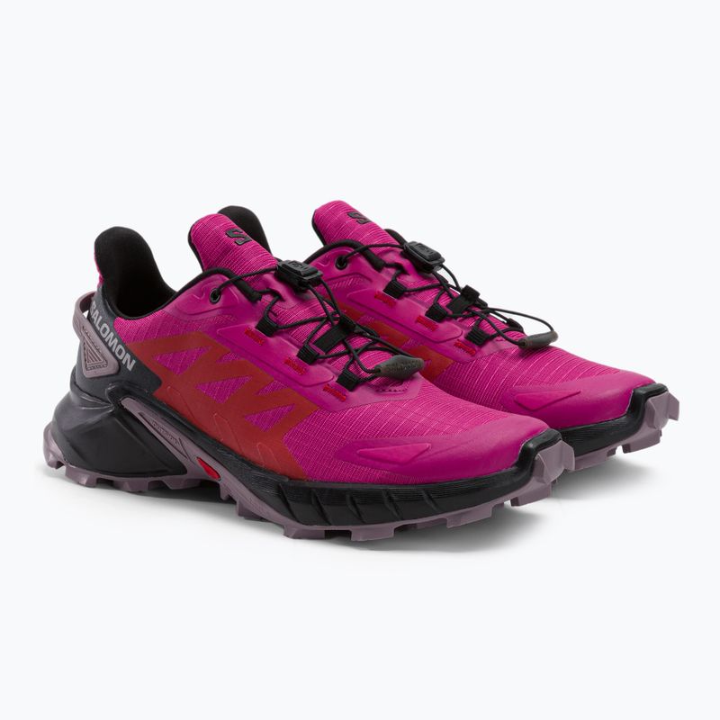 Laufschuhe Damen Salomon Supercross 4 rosa L417376 4