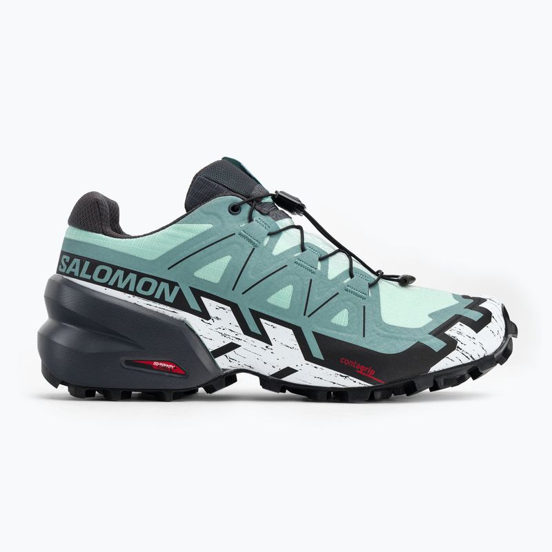 Laufschuhe Damen Salomon Speedrcross 6 grün L417431 2