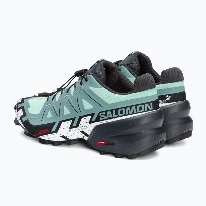Laufschuhe Damen Salomon Speedrcross 6 grün L417431 5