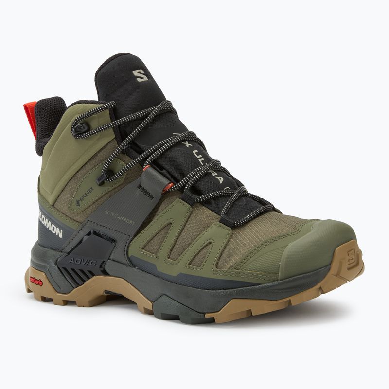 Schuhe Trekking Herren Salomon X Ultra 4 MID GTX deep lichen green/peat/kelp