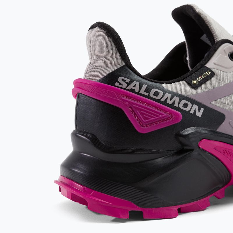Laufschuhe Damen Salomon Supercross 4 GTX grau L417355 9