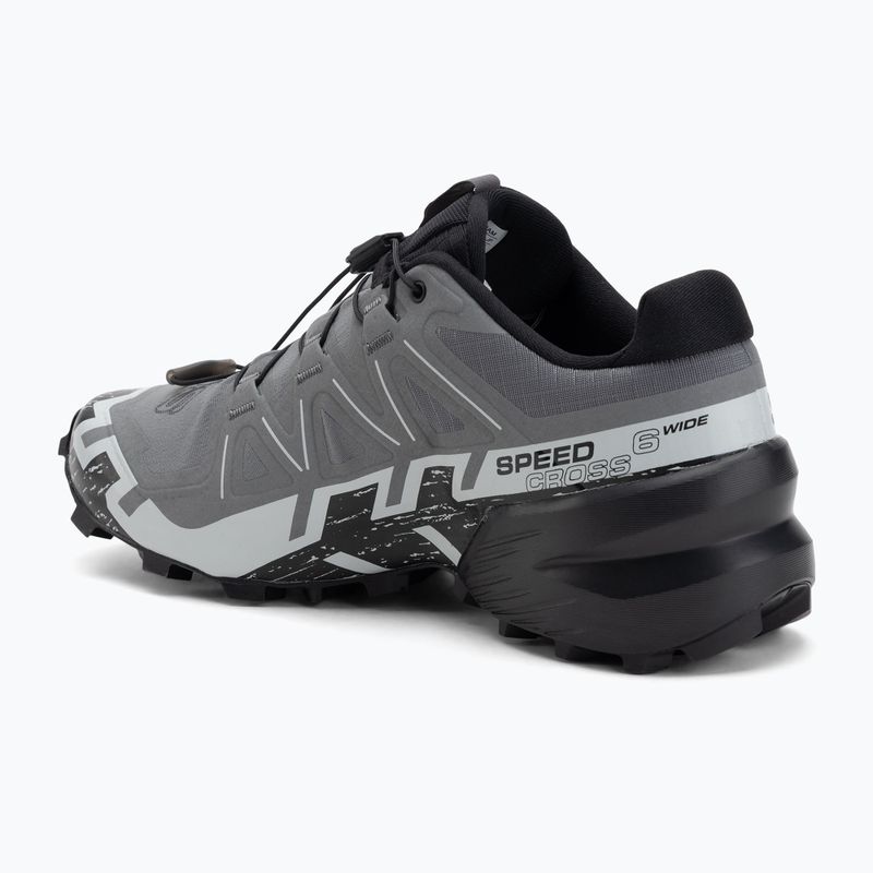 Herren Laufschuhe Salomon Speedcross 6 Wide quiet shade/schwarz/perlblau 3