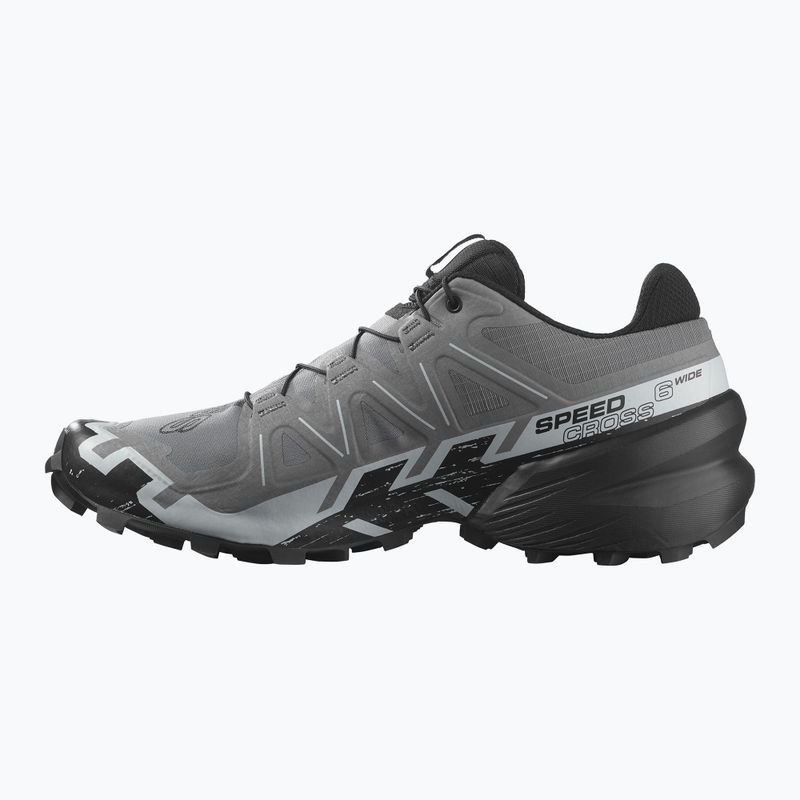 Herren Laufschuhe Salomon Speedcross 6 Wide quiet shade/schwarz/perlblau 3