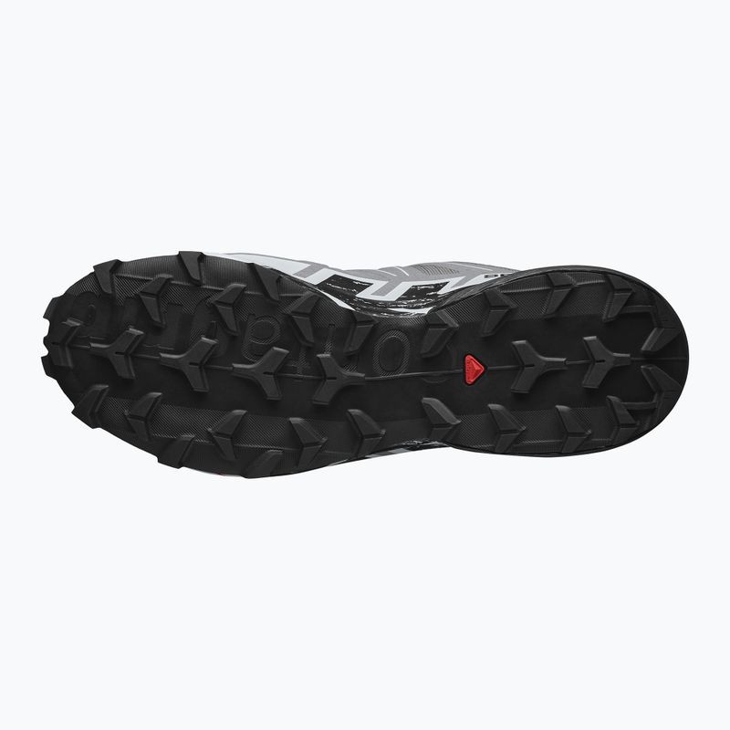 Herren Laufschuhe Salomon Speedcross 6 Wide quiet shade/schwarz/perlblau 5