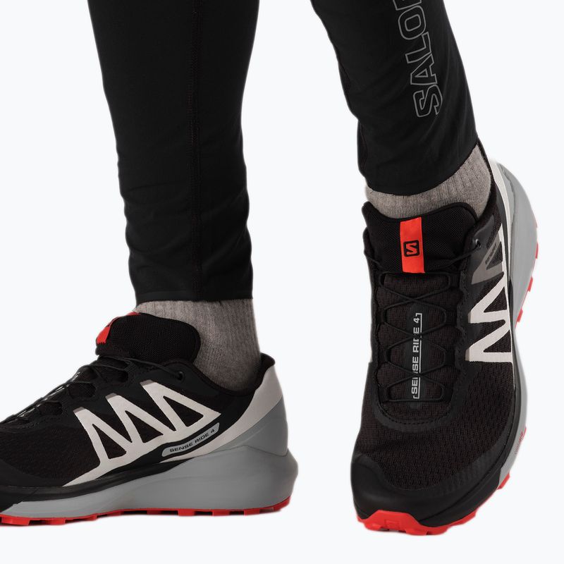 Laufschuhe Herren Salomon Sense Ride 4 schwarz L417266 4