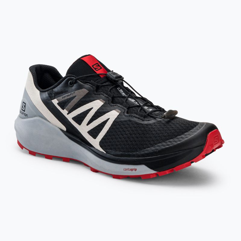 Laufschuhe Herren Salomon Sense Ride 4 schwarz L417266