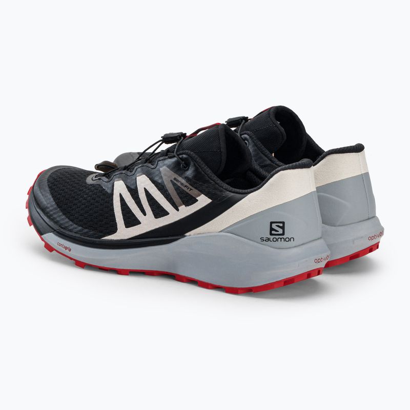 Laufschuhe Herren Salomon Sense Ride 4 schwarz L417266 3