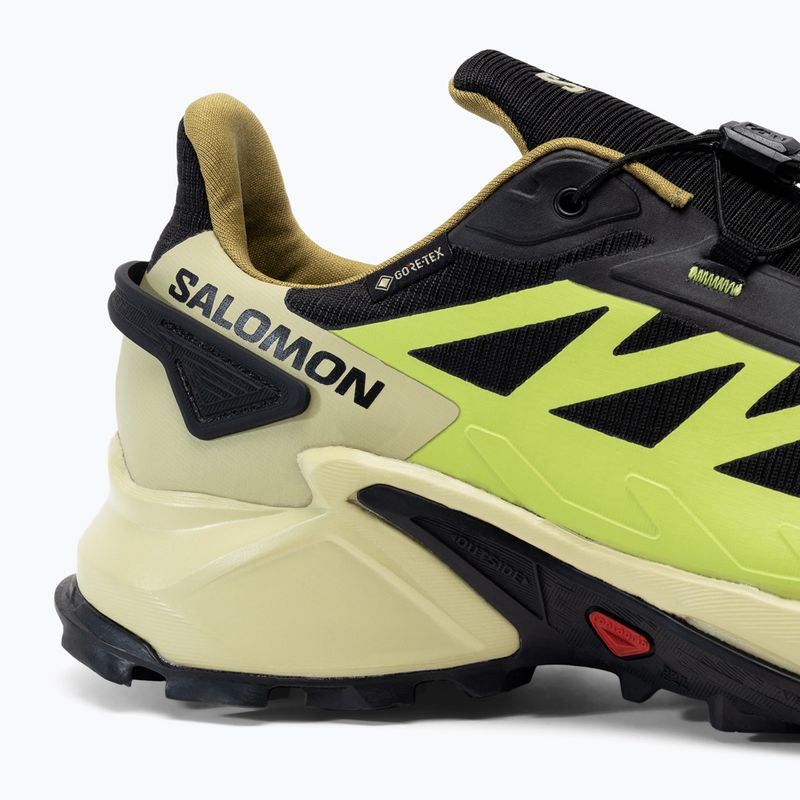 Laufschuhe Herren Salomon Supercross 4 GTX schwarz-grün L417317 10