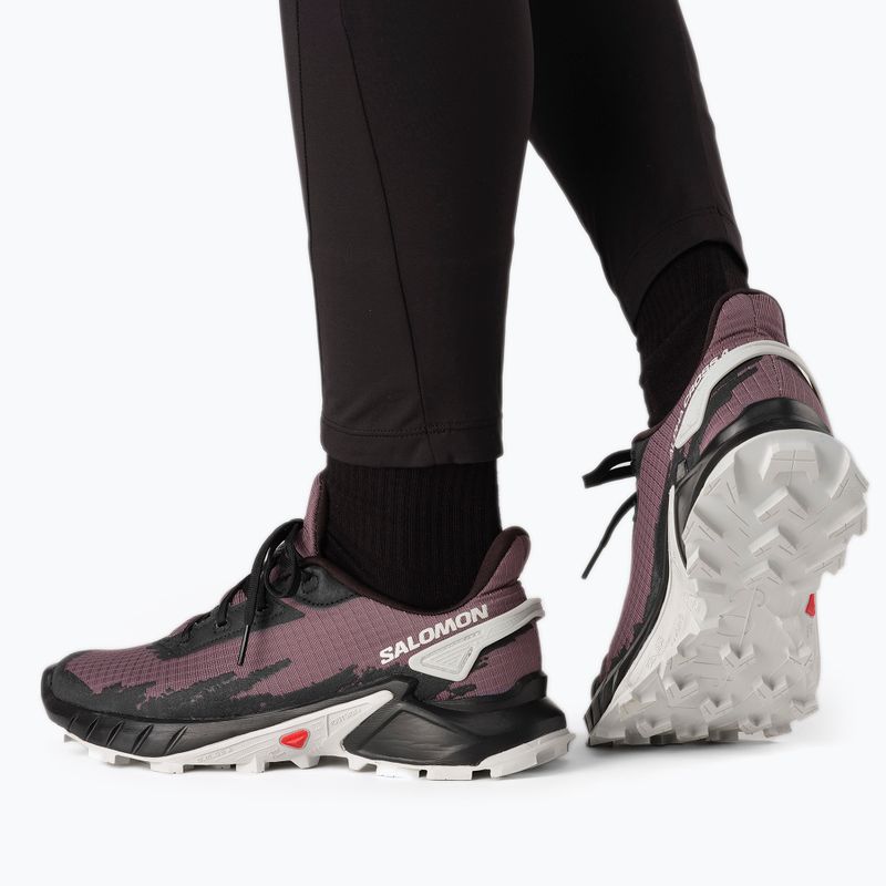Damen Trail Schuhe Salomon Alphacross 4 lila L41725200 17