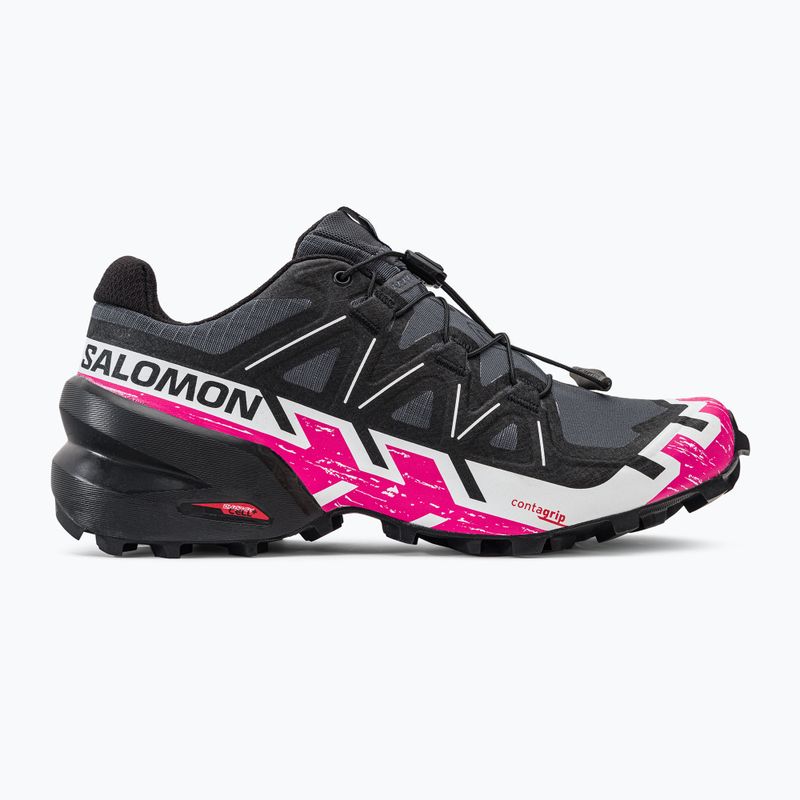 Laufschuhe Damen Salomon Speedrcross 6 grau L41743 2