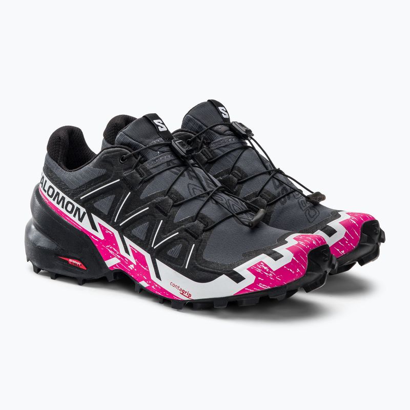 Laufschuhe Damen Salomon Speedrcross 6 grau L41743 6