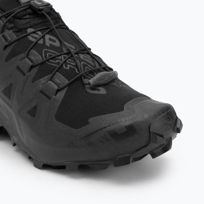 Laufschuhe Herren Salomon Speedcross 6 GTX Wide black/phantom 7