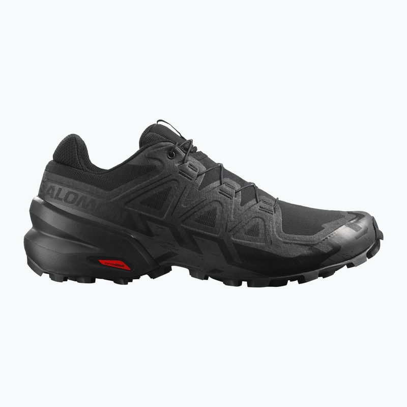 Herren Laufschuhe Salomon Speedcross 6 GTX schwarz/schwarz/phantom