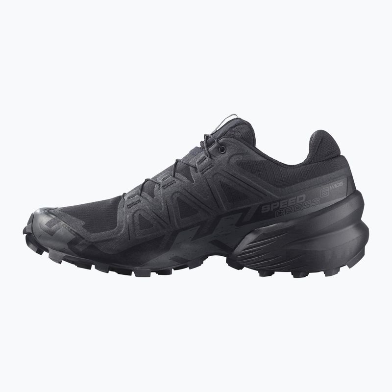 Herren Laufschuhe Salomon Speedcross 6 GTX schwarz/schwarz/phantom 2