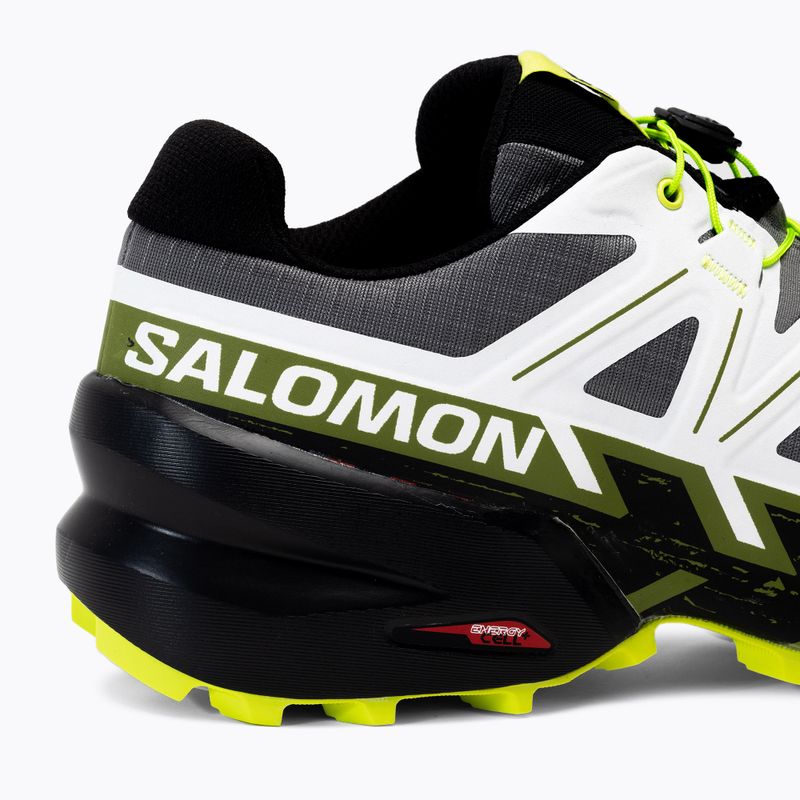 Laufschuhe Herren Salomon Speedrcross 6 schwarz-weiß L417383 8