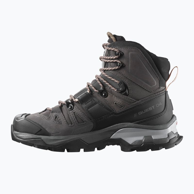 Damen-Trekkingschuhe Salomon Quest 4 GTX magnet/schwarz/sun 12