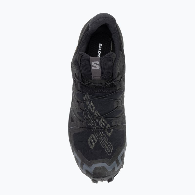 Herren Laufschuhe Salomon Speedcross 6 GTX schwarz/schwarz/phantom 5
